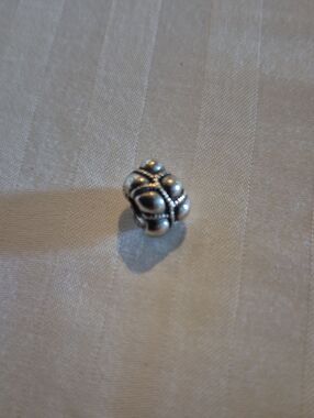 Pandora Vintage Journey Beaded Silver Charm